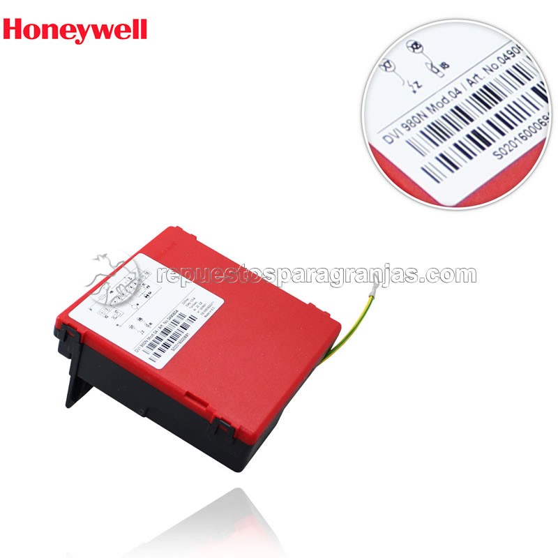 DVI 980-N MOD.04 UNIDADE DE CONTROLE SATRONIC HONEYWELL 0490604