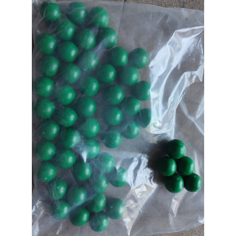 Bola flutuante verde para perus