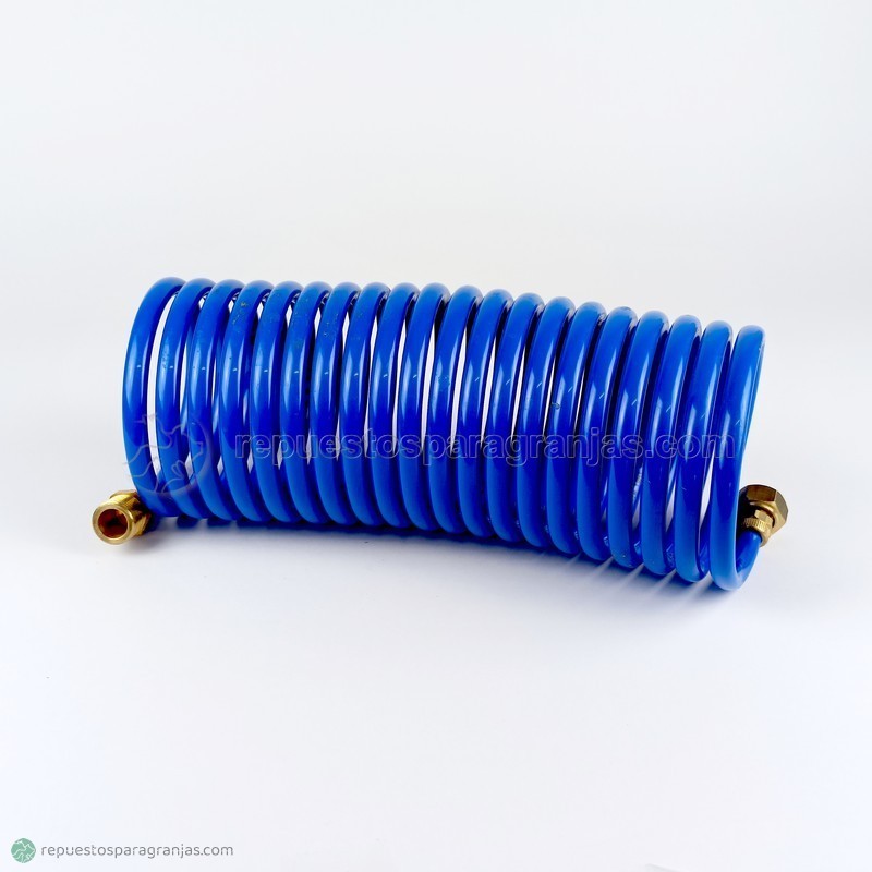 Full spirals hose for lubing drinkers